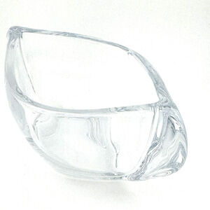 Crystalite Bohemia modern Orbit Bowl Vase 180mm from Poland